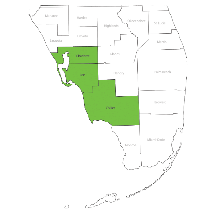 Service Area Map